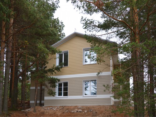 Фото отделки фасада сайдингом Cedral: 9