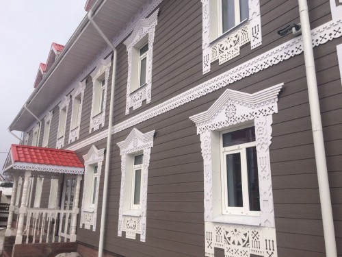 Фото отделки фасада сайдингом Cedral: 2