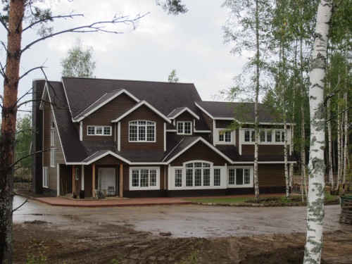 Фото отделки фасада сайдингом Cedral: 3