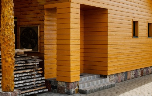 Фото отделки фасада сайдингом Cedral: 2
