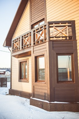 Фото отделки фасада сайдингом Cedral: 6