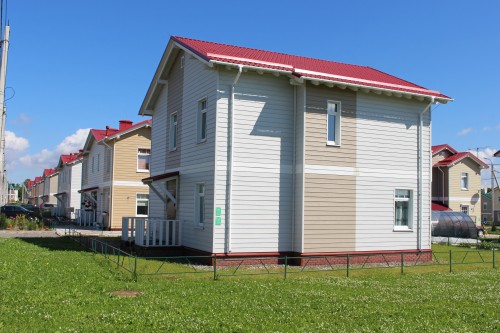Фото отделки фасада сайдингом Cedral: 1