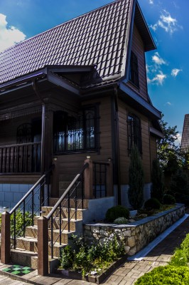 Фото отделки фасада сайдингом Cedral: 8